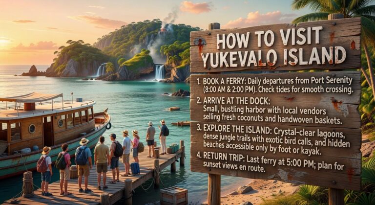 how to visit yukevalo island​