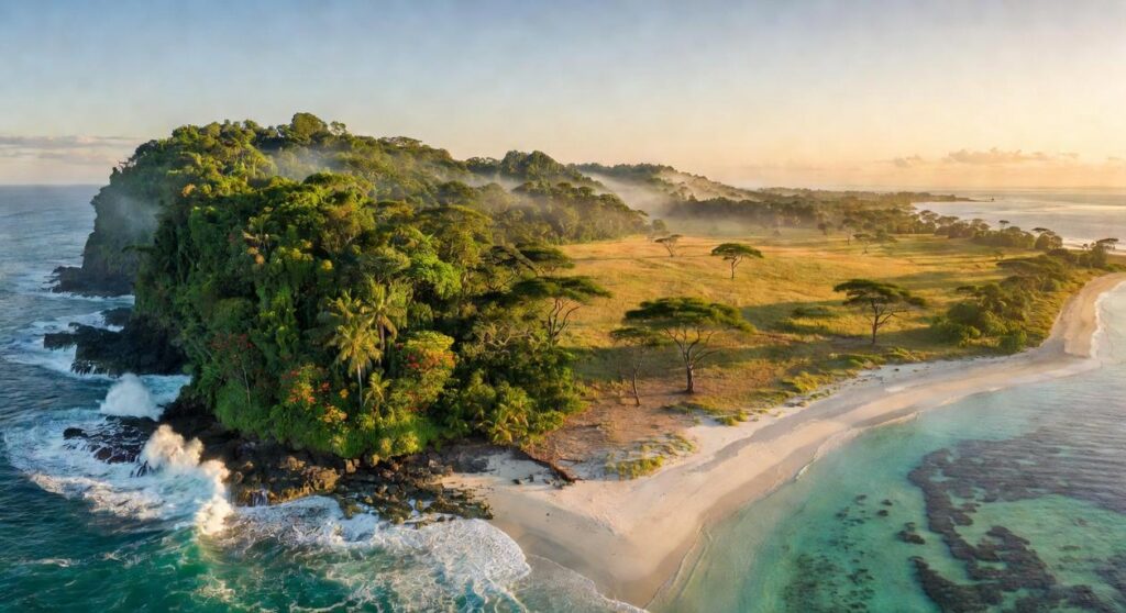 width of yukevalo island